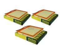 3X Original MANN-FILTER Filtro Dell'Aria C 36 004