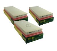 3X Original MANN-FILTER Filtro Dell'Aria C 38 116