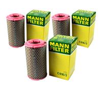 3X Original MANN-FILTER Filtro Dell'Aria C 816/2