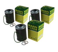3X Original MANN-FILTER Filtro Idraulico Per Cambio Automatico H 710/1 X