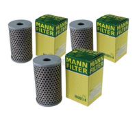 3X Original MANN-FILTER Filtro Idraulico Per Sterzo H 601/4