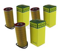 3X Original MANN-FILTER Filtro Olio H 712 K OILFILTER
