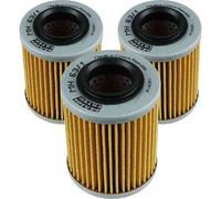 3X Original MANN-FILTER Filtro Olio MH 63/1