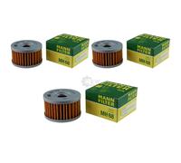 3X Original MANN-FILTER Filtro Olio MH 68