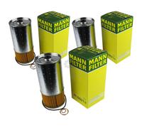 3X Original MANN-FILTER Filtro Olio PF 1055/1 N Oil Filter