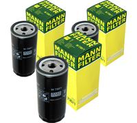 3X Original MANN-FILTER Filtro Olio W 730/1
