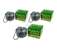 3X Original MANN-FILTER Filtro Olio ZR 700 X Filtro Olio