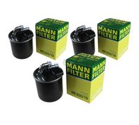 3X Original MANN Filtro Carburante WK 820/16