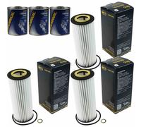 3X Original SCT Filtro Olio SH 453 L + 3X SCT Flush Motore