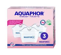 3X ORIGINALE AQUAPHOR Filtro - Cartucce Filtro MAXFOR+ Mg, TECNOLOGIA AQUALEN.