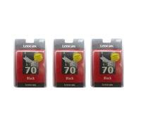 3x Originale Lexmark Inchiostro Cartuccia 70 per 3200 5700 7000 7200 Z31
