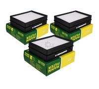 3x Originale MANN-FILTER Aerazione per Interni Filtro Polline Abitacolo CU 1722