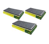 3x Originale MANN-FILTER Filtro Carboni Attivi Antipolline Abitacolo CUK 3858