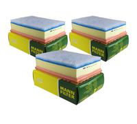 3x Originale Mann Filtro Aria C 30 011 per Renault Master III Scatola