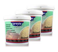3x Originale Presto Detergente Manuale Pasta Lavamani Holzmehl 10 Litro Secchio