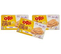 3X Oro Saiwa Vitasnella Cereal Yo Original Biscotti ai Cereali Integrali con Cremoso Yogurt 253g [3 Confezioni]