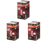 3X OSRAM NIGHT BREAKER SILVER H11 Lampadina 3200 K 1350 Lm