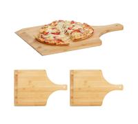 3x palette pizza grande 45 cm in bambù pala pane vassoio tavola palettino