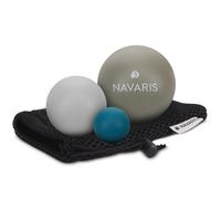 3x Palla per Auto Massaggio Sfere Sfera Massaggiante Piedi Schiena Gambe Collo