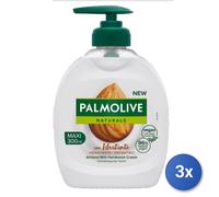 3x Palmolive Sapone 300 Ml. Mandorla Made In Italy