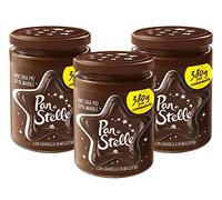 3X Pan di Stelle - Crema Spalmabile di Cacao e Nocciole con Granella di Biscotto 380 g - Nuovo Formato e Restyling