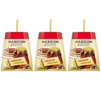 3X Pandoro MaxiCiok con Granella di Pistacchio, Nocciole e Cioccolato a Latte 800 g con Portachiavi CAIYA [3 Pezzi]