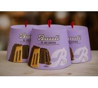 3x Panettone Il Budino Panettone con Crema al Cioccolato 750g Per Bauli Dolce Natalizio