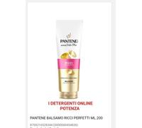 3x Pantene Balsamo 200 Ml. Ricci Perfetti