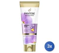 3x Pantene Miracle Balsamo Per Capelli 200 Ml. Morbidi Setosi Seta
