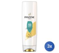 3x Pantene Pro-V Aqualight 180 Ml Balsamo Per Capelli