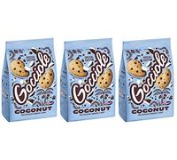 3X Pavesi - Multipack Gocciole Coconut 320 g - Biscotti con gocce di Cioccolato Fondente e Cocco