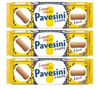 3X Pavesi Pavesini al Caffe Snack Biscotti Leggeri 200gr [3 Confezioni]