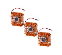 3X PC Computer CPU Portatile VGA Della Scheda Video 55 Millimetri Ventola di Raffreddamento del Dissipatore di Calore