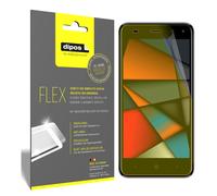 dipos I 3X Pellicola Protettiva Compatibile con Intex Indie 6 - Rivestimento del Display al 100% - Pellicola di Protezione