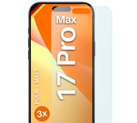 3x Pellicola Protettiva Opaca per iPhone 17 Pro Max Protezione Schermo Pellic...