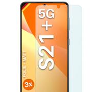 3x Pellicola Protettiva Opaca per Samsung Galaxy S21 Plus Protezione Schermo ...