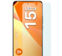 3x Pellicola Protettiva Opaca per Xiaomi 15 Ultra Protezione Schermo...