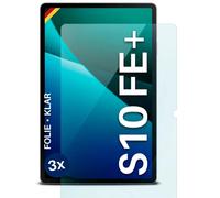 3x Pellicola Protettiva per Galaxy Tab S10 FE Plus Protezione Schermo Traspar...