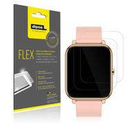 dipos I 3X Pellicola Protettiva Compatibile con Kalinco CS201C Smartwatch Pellicola di Protezione I 3D Full Cover