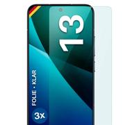 3x Pellicola Protettiva per Xiaomi 13 Protezione Schermo Pellicola Cellulare ...
