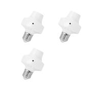 3X per EWeLink APP Wifi E27 E26 Adattatore per Lampadine Intelligenti Base Portalampada Intelligente per Adattatore per Lampadine un LED