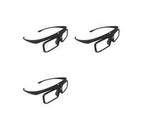 3X per Occhiali 3D DLP Link Active Shutter, Ricaricabili Tramite USB, per Proiettore DLP Home Cinema. Non Adatti A Tutti I Televisori.