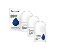 3X Perspirex Antiperspirant Roll-On Strong Comfort Original Control Sweat Outdoor