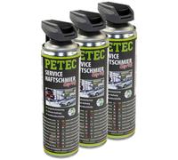 3x PETEC 500ml Servizio Haftschmier- Spray Trasparente Langzeitschmierung Grease