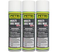 3x Petec 73450 Wax Protezione Pavimento 500ml Antiruggine Cera Trasparente 170 °