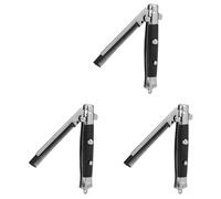 3X Pettine per Capelli In Acciaio Inossidabile con Pettine per Barba Pettin6518