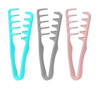 3x Pettine Per Texture, Pettine Volumizzante A Denti Larghi, Strumento Per Volume Alla Radice Senza Cuciture, Accessorio Per La Cura Dei Capelli Che Migliora La Texture, Strumenti Per Lo Styling