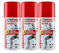 3x Pharmadoct Spray Ghiaccio con Arnica e Artiglio del Diavolo 150 ml