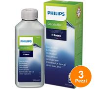 3x Philips Decalcificante Liquido CA6700/10 per Macchine da Caffè Philips,Saeco