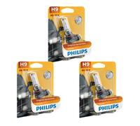 3X Philips Standard H9 Alogena 65W 12V Lampadine Auto